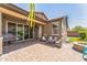 Outdoor patio with a seating area, barbecue, and fire pit, great for entertaining and relaxation at 277 E Kaibab Dr, Chandler, AZ 85249