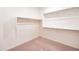 Walk-in closet with carpet flooring and shelving at 37252 N Big Bend Rd, San Tan Valley, AZ 85140
