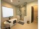 Luxurious bathroom featuring soaker tub, large shower, and access to water closet at 4008 La Ultima Piedra --, Carefree, AZ 85377