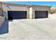 This home features an attached two-car garage and brick-paved driveway at 4008 La Ultima Piedra --, Carefree, AZ 85377
