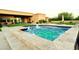 Inviting hot tub with water features and manicured landscaping at 4008 La Ultima Piedra --, Carefree, AZ 85377