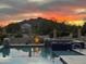 Relaxing pool view with scenic mountain backdrop, enhancing the outdoor living experience and tranquility at 4008 La Ultima Piedra --, Carefree, AZ 85377