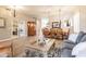 Open-concept living and dining area with elegant decor provides ample space for entertaining guests at 4422 E Spur Dr, Cave Creek, AZ 85331