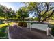 Relaxing view of the community park with benches, walking path, and lush greenery at 5212 S Seton Ct, Gilbert, AZ 85298