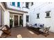 Inviting courtyard with outdoor seating and stylish decor perfect for relaxing and entertaining at 5212 S Seton Ct, Gilbert, AZ 85298