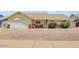 Charming single-story home with a well-maintained gravel front yard and an attached two-car garage at 6102 E Inglewood St, Mesa, AZ 85205