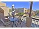 Private patio with outdoor seating, offering a tranquil space for relaxation and enjoyment at 7021 E Earll Dr # 204, Scottsdale, AZ 85251