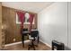 Office space with desk, printer, and paper shredder with a bright white accent wall at 730 S Country Club Dr # Ofc, Mesa, AZ 85210
