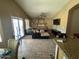 Spacious living room with vaulted ceilings and neutral decor at 7813 E Covina St, Mesa, AZ 85207