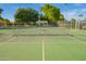 Well-maintained community tennis court offers an active and social lifestyle at 8302 S Jentilly Ln, Tempe, AZ 85284