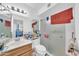Functional bathroom shows a shower and vanity with a clean, well-lit space at 919 E Villa Maria Dr, Phoenix, AZ 85022