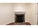 This fireplace is complete with tools and set on tile flooring at 937 N Marble St, Gilbert, AZ 85234