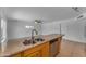 Bright, updated kitchen with granite countertops, stainless steel appliances, and open floorplan at 1020 E Concorda Dr, Tempe, AZ 85282