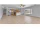Open living space featuring tile flooring, stainless steel appliances, updated kitchen and natural light at 1020 E Concorda Dr, Tempe, AZ 85282