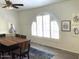 Bright dining room featuring a stylish window, and ample space for hosting at 1156 E Vinedo Ln, Tempe, AZ 85284
