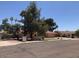 Spacious single-story home with mature trees providing shade and curb appeal at 1156 E Vinedo Ln, Tempe, AZ 85284