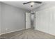 Bedroom featuring carpet flooring, a ceiling fan, a window, and closet space at 1385 N 44Th St, Phoenix, AZ 85008