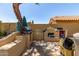 Built in outdoor BBQ and cooking space with surrounding patio area at 1723 W Mercury Way, Chandler, AZ 85224