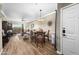 Open concept living and dining area with balcony access and stylish furnishings at 1941 S Pierpont Dr # 2015, Mesa, AZ 85206