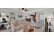 An open-plan living room and dining area provides ample space for entertaining at 3345 E University Dr # 47, Mesa, AZ 85213