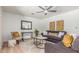 Comfortable living room featuring stylish decor, modern furniture, and plenty of natural light at 5333 E Sheena Dr, Scottsdale, AZ 85254