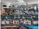 Well-equipped fitness center with modern machines, weights, and scenic views at 5455 E Lincoln Dr # 1004, Paradise Valley, AZ 85253