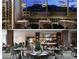 The restaurant offers a modern, elegant dining experience with scenic mountain views and a sophisticated ambiance at 5455 E Lincoln Dr # 1004, Paradise Valley, AZ 85253