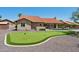 Wonderful backyard with a putting green, landscaping, pool, and well-maintained desert landscape at 10450 E Terra Dr, Scottsdale, AZ 85258