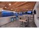 Relaxing outdoor patio with a wood ceiling, offering a serene space for dining and lounging at 11007 N 26Th St, Phoenix, AZ 85028