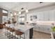 Bright kitchen with white cabinetry, stainless steel appliances, and a large island at 14507 N Valencia Dr, Fountain Hills, AZ 85268