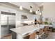 Bright kitchen with white cabinetry, stainless steel appliances, and a large island at 14507 N Valencia Dr, Fountain Hills, AZ 85268
