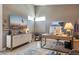 Well-lit office featuring modern design, storage, and a comfortable workspace at 14507 N Valencia Dr, Fountain Hills, AZ 85268