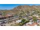 Scenic aerial view showcasing the property's neighborhood with mountain views in the background at 1541 E Cinnabar Ave, Phoenix, AZ 85020