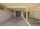 Carport area offering covered parking, storage space, and access to the backyard at 1541 E Cinnabar Ave, Phoenix, AZ 85020