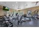Community gym featuring a variety of weight training and cardio equipment at 19550 N Grayhawk Dr # 1144, Scottsdale, AZ 85255