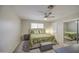 Cozy main bedroom boasts ample natural light and a large, comfortable bed at 2041 E Des Moines St, Mesa, AZ 85213