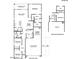Detailed floor plan showcasing the layout of this home, including the living spaces, bedrooms, and garage at 25183 N 183Rd Dr, Wittmann, AZ 85361