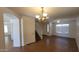 Chandelier, tile floors, and large windows at 2847 S 161St Dr, Goodyear, AZ 85338
