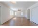 Bright living room featuring tile flooring, recessed lighting, and ample natural light at 2847 S 161St Dr, Goodyear, AZ 85338