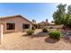 Expansive backyard featuring desert landscaping and a private, serene setting at 3740 W Kent Dr, Chandler, AZ 85226