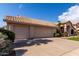 This home has a spacious three-car garage, which offers ample parking and storage at 3740 W Kent Dr, Chandler, AZ 85226