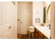 Bathroom showcasing a sink, cabinet and neutral walls at 3756 E Alamo St, San Tan Valley, AZ 85140