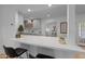 Modern kitchen featuring an open breakfast bar with seating area at 4018 E Coolidge St, Phoenix, AZ 85018