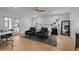 Large bedroom features a ceiling fan, natural light, and a work area at 4018 E Coolidge St, Phoenix, AZ 85018
