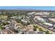 Scenic aerial view of the neighborhood with surrounding mountains and commercial areas at 4126 E Windrose Dr, Phoenix, AZ 85032
