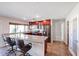 Kitchen featuring granite counters, stainless steel appliances, and dark cherry cabinetry at 4126 E Windrose Dr, Phoenix, AZ 85032