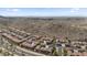 Expansive aerial view of a desert community showcasing the landscape and the community layout at 421 W Mountain Sage Dr, Phoenix, AZ 85045