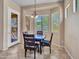 Bright breakfast nook with windows that provide backyard views and natural light at 43510 N 44Th Ave, New River, AZ 85087
