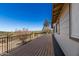 Inviting home back deck offers stunning views of the surrounding landscape at 48451 N 27Th Ave, New River, AZ 85087