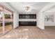 The dining room features a sliding glass door and a built-in cabinet at 518 N Cheri Lynn Dr, Chandler, AZ 85225